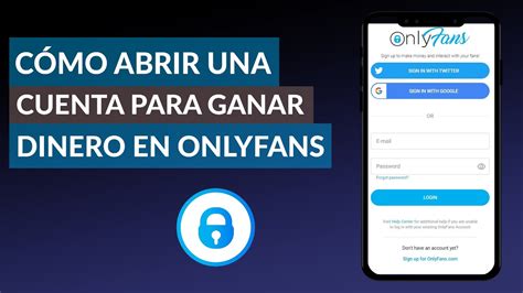 como abrir una cuenta de only fans|CREAR cuenta ONLYFANS y ganar dinero (Guía 2024)